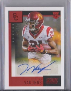 2021 PANINI CHRONICLES SCORE DRAFT PICKS TYLER VAUGHNS RED ROOKIE AUTO #018/149 - Picture 1 of 2