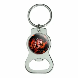 A Nightmare on Elm Street Freddy's Fire Bottle Cap Opener Keychain Key Ring - Picture 1 of 6