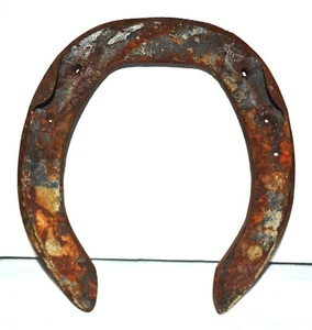 Horseshoe, # 1177, real horseshoe, rusty horseshoe, horseshoes, antiques - Picture 1 of 2