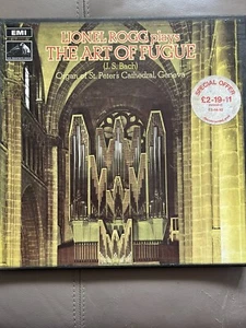Bach The Art of Fugue. Lionel Rogg 2 LPs SLS 782/2 vinyl - Picture 1 of 15