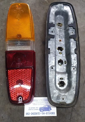 Volvo 145 Wagon Used LH Side HELLA Taillight Tail Light Tail Lamp BASE + LENS - Image 1 of 4
