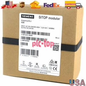 New SIEMENS 6EP1333-3BA00 Sitop Modular Power Supply - Picture 1 of 3