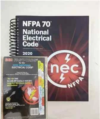NFPA 70 National Electrical Code NEC 2020 Edition Spiral +BBI Fast Tab..