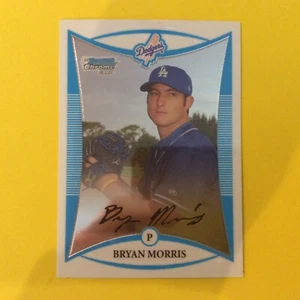 Bowman Chrome #BCP148 2008 Bryan Morris Los Angeles Dodgers - Imagen 1 de 2