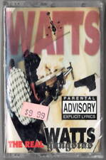 WATTS GANGSTAS The Real SEALED Rap Tape West Coast G-Funk Hood Rat Records 1995