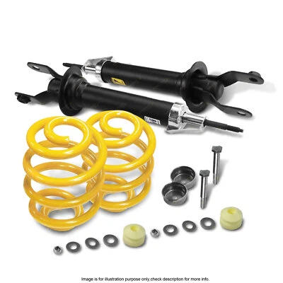 Rear Shock Absorbers Lowered King Springs for FORD FALCON FAIRMONT AU AUII AUIII - image 1 of 2