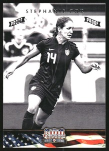 2012 Americana Heroes and Legends Silver Proofs #117 Stephanie Cox /50
