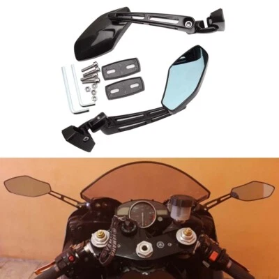 黑色摩托车后视镜适用于铃木 GSXR 600 750 1000 Hayabusa 1300 — 第 1/4 张图片