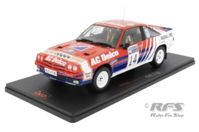 Vauxhall Manta 400 AC Delco RAC Rally Rally 1985 McRae 1:18 IXO - Image 1 of 3