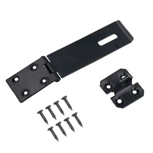 4” (100mm) heavy Duty Safety Hasp and Staple Security Lock for Gates Sheds Doors - Picture 1 of 7