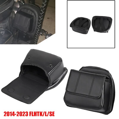 Lower Vented Leg Fairing Glove Box Tool Bag For Harley Street Tri Glide 2014-23 - Image 1 of 4