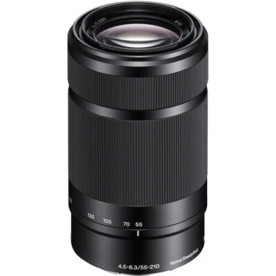 (Open Box) Sony SEL 55-210mm f/4.5-6.3 Aspherical IS OSS E-Mount Lens #2 - Image 1 of 4