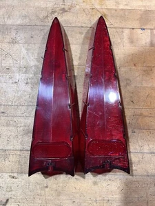 MOPAR 1957 Plymouth Fury tail light lens Pair - Picture 1 of 7