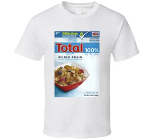 Total Box Greatest Cereal Of All Time Breakfast Fan Foodie T Shirt - Picture 1 of 2