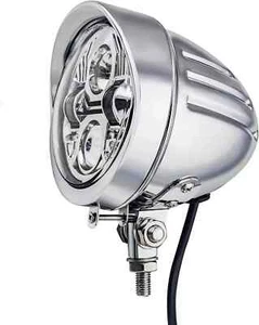 4 1/2'' Motorcycle Hi/Lo Beam Headlamp Bottom Mount For Harley Bobber Chopper - Picture 1 of 7