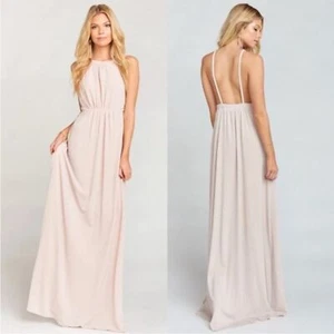 NWT Show Me Your Mumu Amanda Maxi Dress Show Me The Ring Crisp Size XL - Picture 1 of 7