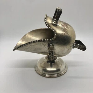 Winchester Sugar Scuttle Victorian England Silver Plated Copper 8” NO SCOOP VTG - Picture 1 of 15