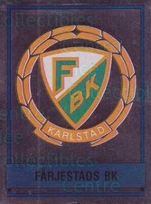 1986-87 Swedish Panini Stickers #82 Farjestad