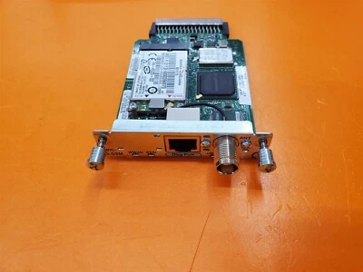 ⭐️⭐️⭐️⭐️⭐️ Cisco HWIC-3G-GSM V01 Network Card - Image 1 of 4
