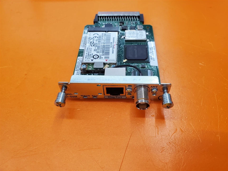 ⭐️⭐️⭐️⭐️⭐️ Cisco HWIC-3G-GSM V01 Network Card - Image 1 of 4