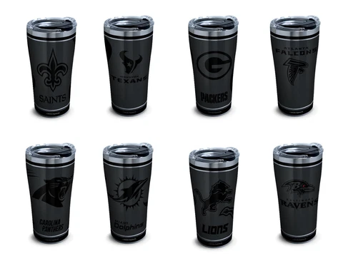 NFL Football - Tervis 20oz Blackout Tumbler - Pick Your Team Cover