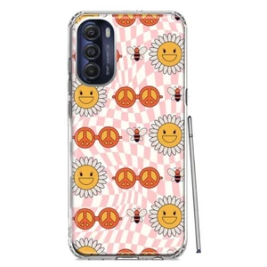 Mundaze Case for Motorola Moto G Stylus 5G 2022 Retro Groovy Flowers - Picture 1 of 6