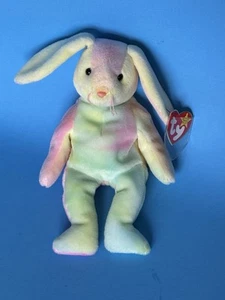 Vintage 1998/1999 Hippie the rabbit beanie baby! - Picture 1 of 8