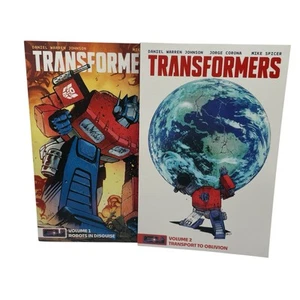 Transformers Vol. 1 y 2B números 1-12 primera variante de impresión TPB Skybound Image 2024 - Imagen 1 de 5