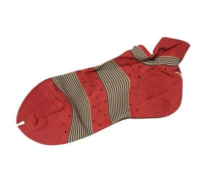 Antipast Mujer AM-752S Rojo Tobillo Pestaña No Show Calcetines Algodón Nylon Japón Foto 1 de 3