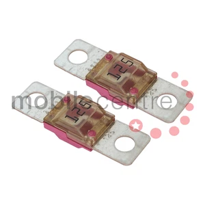 Blue Sea Systems 5257 AMI Fuse 125A Pink Two  Pack Works on 12V 24V 32V DC MIDI - Picture 1 of 2