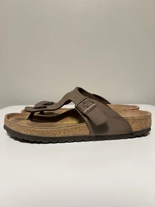 Birkenstock Gizeh Birkibuc Mocha Damen Sandalen EU 41 US 10-10,5 normal/weit - Bild 1 von 13