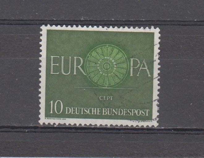 GERMANY :  1960 - USED  - SCOTT # 818   EUROPA - Image 1 of 1