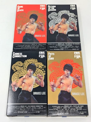 Bruce Lee 4 VHS Tape Box Set 1990 CBS FOX - Image 1 of 4