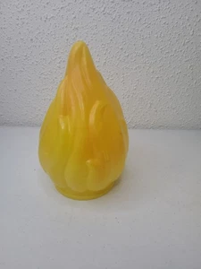 Blow Mold Flame Top For Vintage General Foam Empire Christmas Candle Topper Only - Picture 1 of 7
