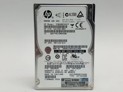 Hitachi HP HUC109060CSS600 600 GB SAS 2 2.5 in Enterprise Drive - Image 1 of 3