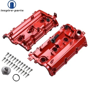 2x Upgrade Aluminum Valve Cover Set For Infiniti G37 2008-13 Nissan 370Z 2009-20 - Bild 1 von 7
