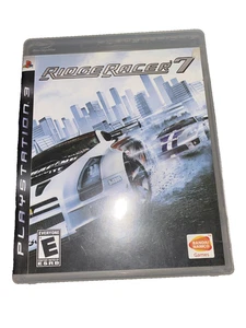 Ridge Racer 7 - Disc and Case Only -Bandai Namco Racing Game Fast Drift Game - Picture 1 of 3