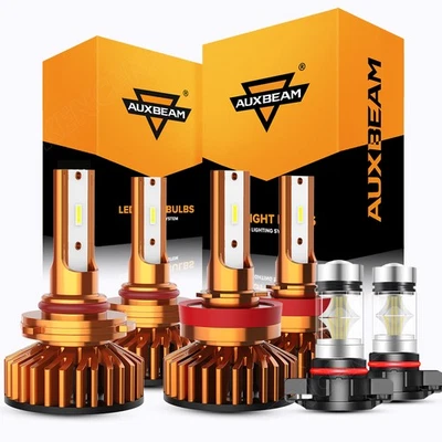 Faros LED luces altas bajas + luces antiniebla para Chevrolet Colorado 2015-2025 Foto 1 de 4