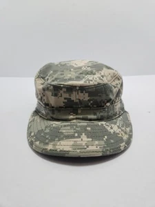 US Military Hat Patrol Cap 7 1/8 Fitted Digital Camo Army Uniform Combat Work - Picture 1 of 8