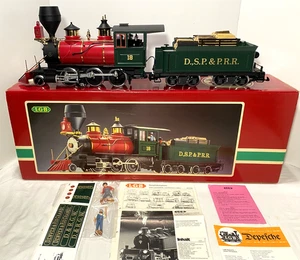 LGB Vintage 2018D 2-6-0 EARLY TYPE A Mogul Locomotive 1985 Beautiful Works C8/9! - Picture 1 of 23