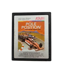 Pole Position "Fast-Paced Track Fun !" - Video Game Cartridge  Atari 2600 (1983) - Picture 1 of 1