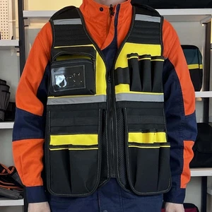 Tool Vest Tool Pouch Comfortable for Carpenters Electrician Construction - Picture 1 of 4