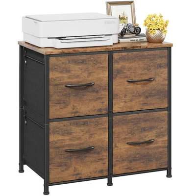 Archivador lateral de 4 cajones, archivador móvil para impresora grande, hogar... Foto 1 de 4