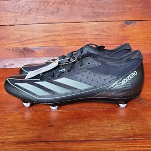 Adidas Adizero Electric SM Football Cleats Men 13 Black IH7427 New - Picture 1 of 8