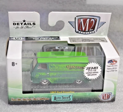 M2 Machines / 1963 FORD ECONOLINE / 2018 SEMA / 1 OF 600 PIECES - Image 1 of 4