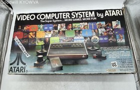 Atari CX2600 Video Computer System Console Lot w/ Box Games Joystick
