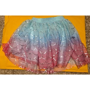 Chenault Girl Blue & Pink Tutu Skirt / Size 4 - Picture 1 of 4