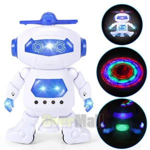 Toys For Boys Kids Children Rotating Glowing Dancing Robot for 3-10 Years Old Ag - Picture 1 of 16