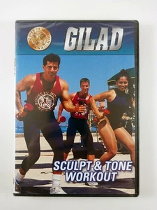 Gilad Sculpt and Tone Workout (DVD, 1995) Sealed - Imagen 1 de 3