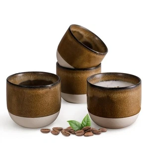 Ceramic Espresso Cup Set - Espresso Cup Set for Coffee and Tea Espresso Acces... - Picture 1 of 8